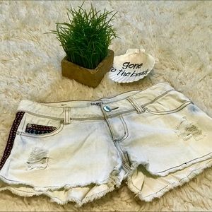 Celebrity Pink Jean Shorts